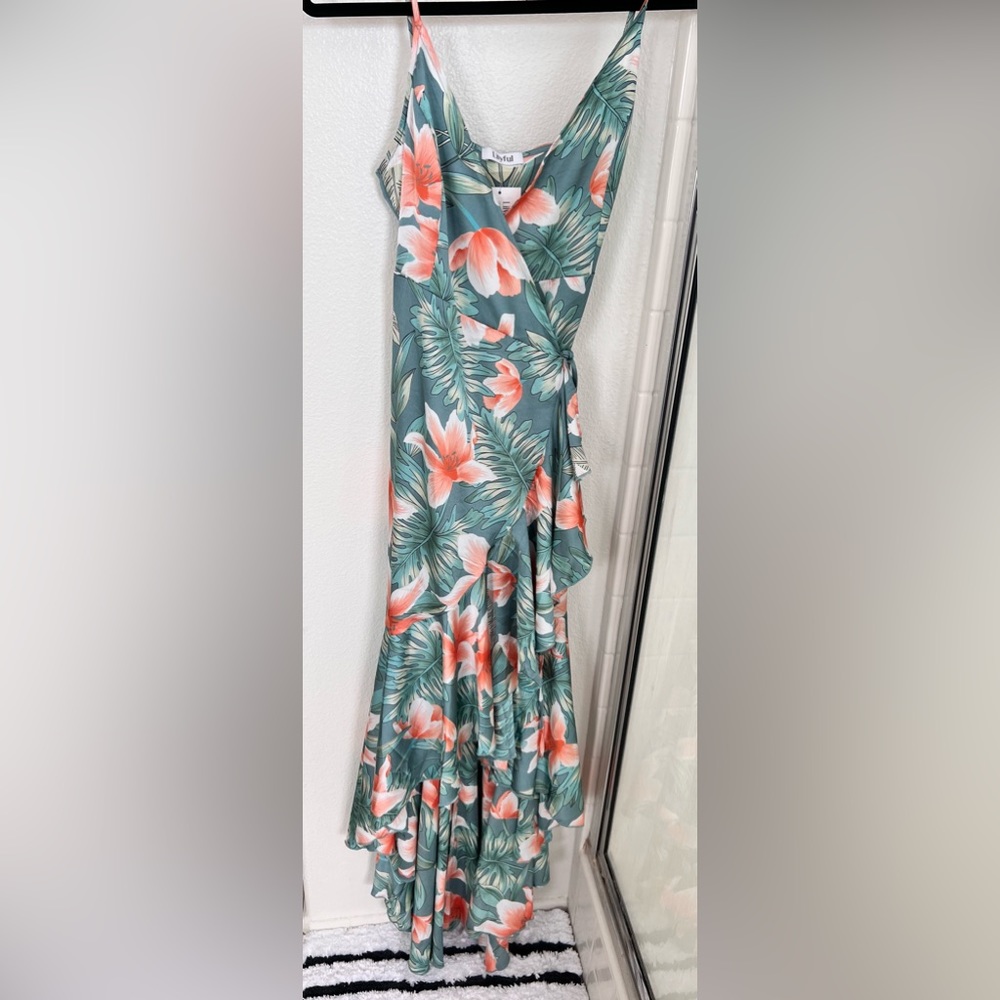 NEW with tags Lilyful Flower Print Dres